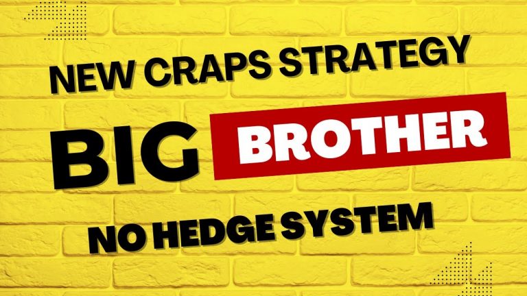 Craps New Strategy BIG BROTHER testing out