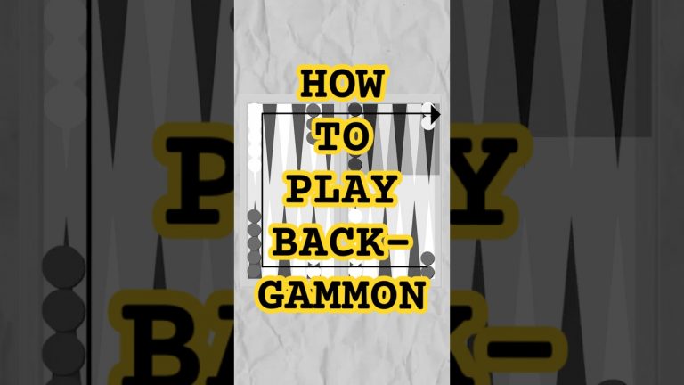 How to play Backgammon #shorts #cardsgame #boardgames #backgammon