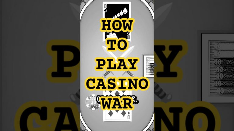 How to play Casino War #shorts #cardgame #casinowar #casino #poker