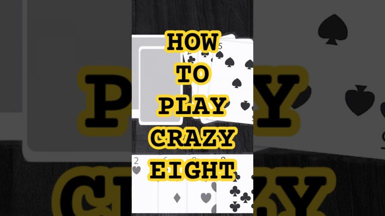 How to play Crazy 8 #shorts #cardgame #howtoplay