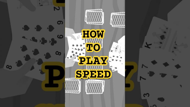 How to play Speed #shorts #tutorial #cardsgame #games