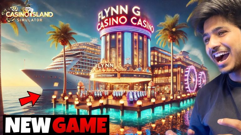 I OPENED MY LUXURIOUS CASINO ON AN ISLAND! | Casino Island Simulator HINDI EP01 | FLYNN GAMERZ