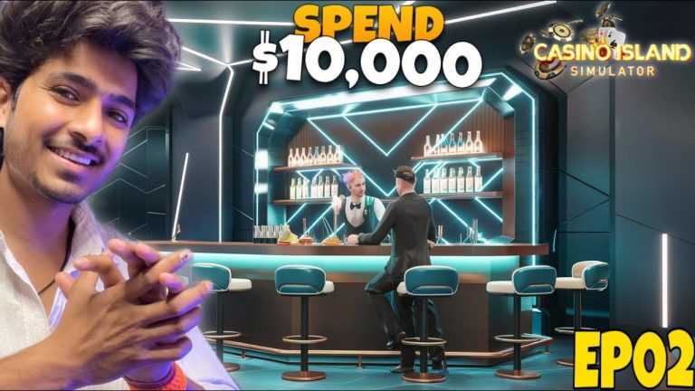 I SPENT $10,000 TO BUY A CASINO BAR | Casino Island Simulator HINDI EP02 | FLYNN GAMERZ