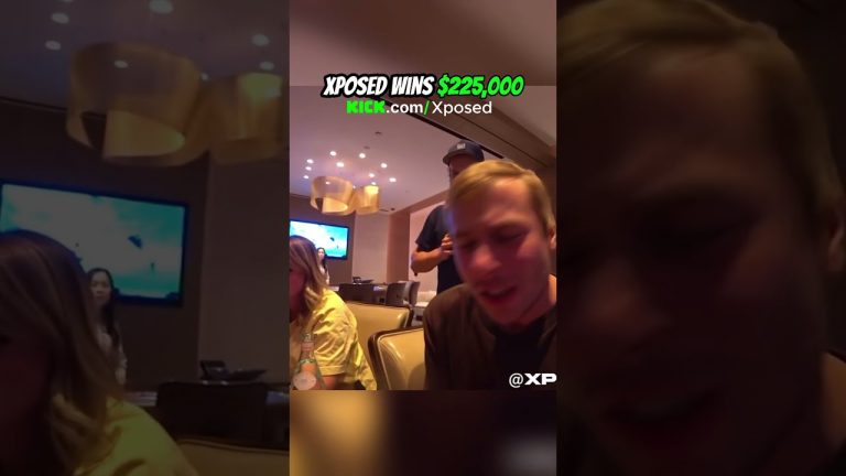 MASSIVE $225,000 WIN IN VEGAS! #lasvegas #blackjack #gambling #xposed