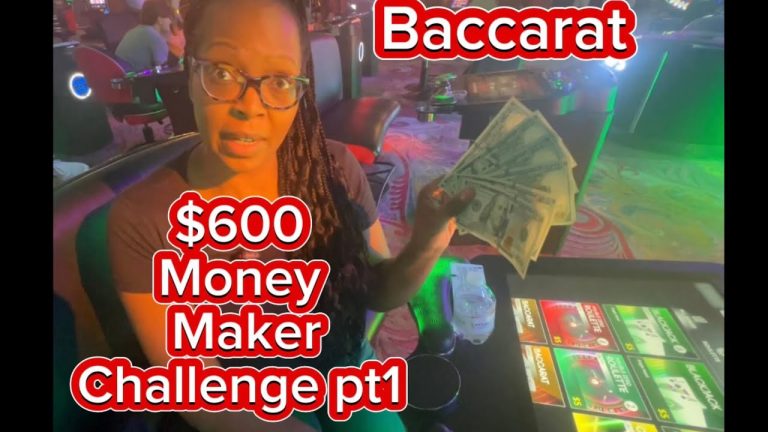 Money Maker Wheel Spin 1 Baccarat: Paris Las Vegas @VegasMatt @LadyLuckHQ @Bluffinbob @PompsieSlots