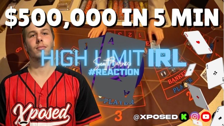 (NEW) Cody From Xposed Plays High Limit Black Jack & Baccarat Live Stream!! #reaction