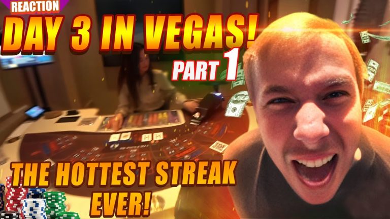 Part 1/4 THE CRAZIEST RUN EVER! Xposed Day 3 New Vegas IRL Blackjack & Baccarat! #reaction