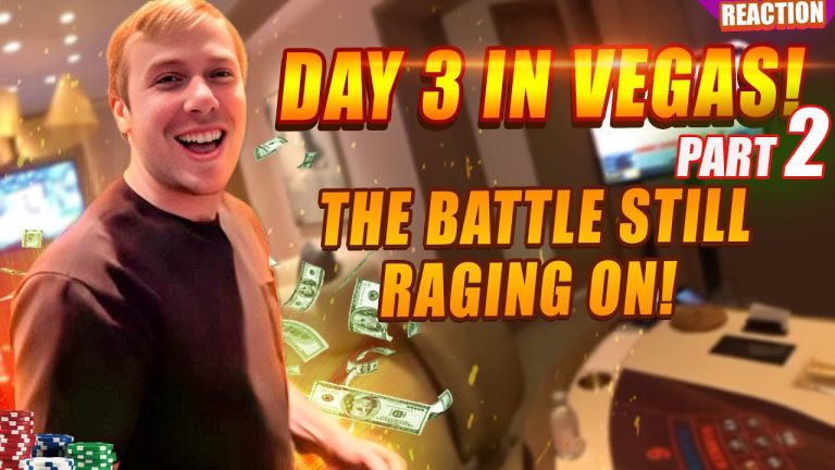 Part 2/4 IT GETS ABSOLUTELY WILD! Xposed Day 3 New Vegas IRL Blackjack & Baccarat! #reaction