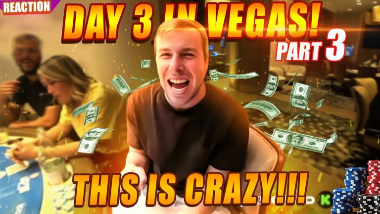 Part 3/4 INSANITY AT IT’S PEAK! Xposed Day 3 New Vegas IRL Blackjack & Baccarat! #reaction