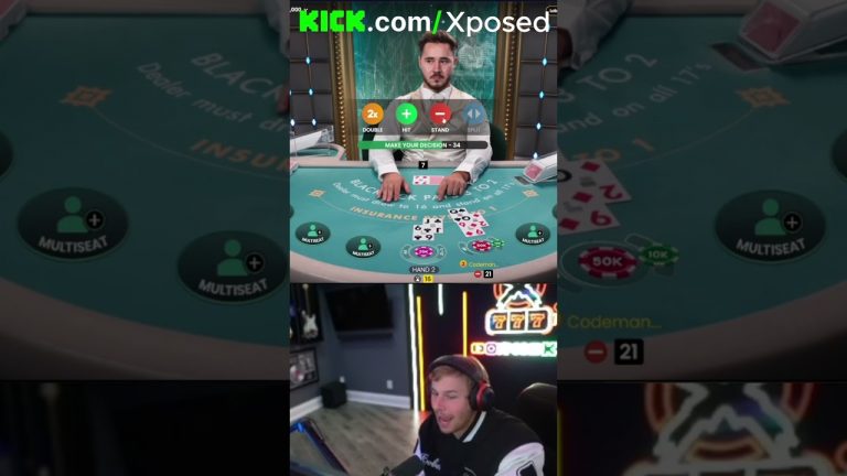 READ LIKE A BOOK!! XPOSED $60K BLACKJACK HANDS!! #xposed #blackjack #gambling