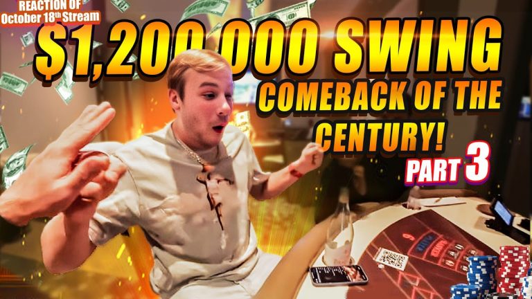 SENSATIONAL ENDING! XPOSED VEGAS NEW IRL BLACKJACK & BACCARAT $600K START! #vegas #reaction Part 3/3