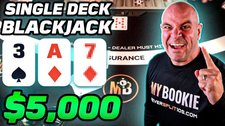 Single Deck Blackjack Ep 1