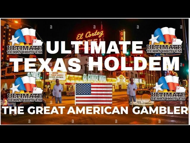 Ultimate Texas Holdem From The El Cortez Casino in Las Vegas, Nevada! Don’t Give It Back!!