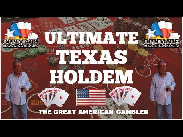 Ultimate Texas Holdem From The El Cortez Casino in Las Vegas, Nevada! Steady As A Rolex!!