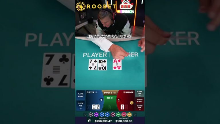 XPOSED LUCKIEST BACCARAT HAND