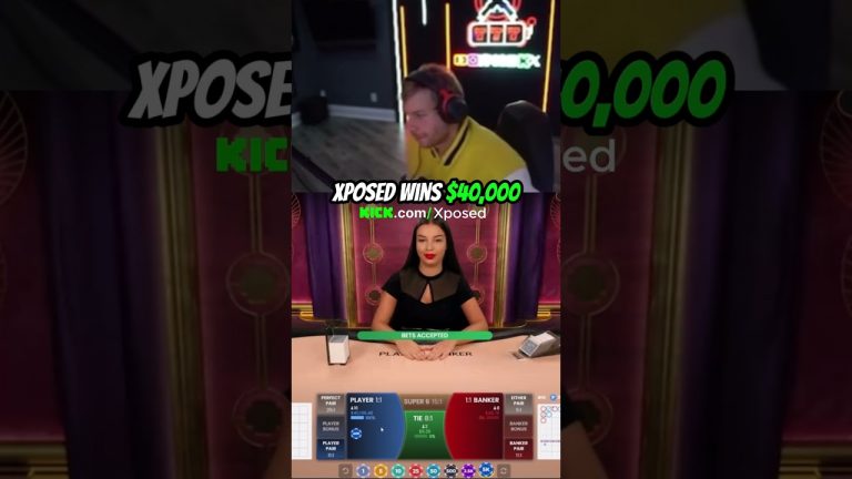 Xposed wins $40k #xposed #gambling #blackjack