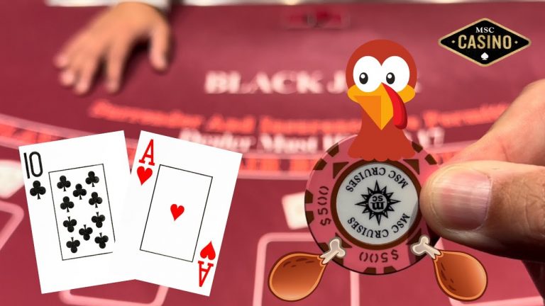 $500 BLACKJACK BETS TO BE THANKFUL FOR !