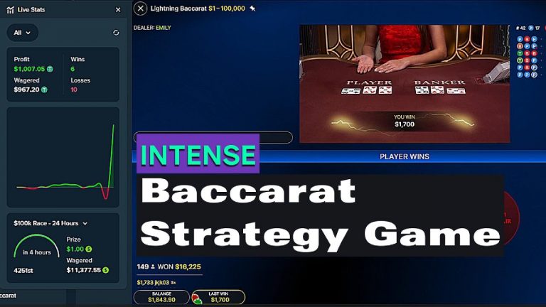 $5,200 Cash Flow | How to Win Big in Baccarat using The N-Series with the Bead Road