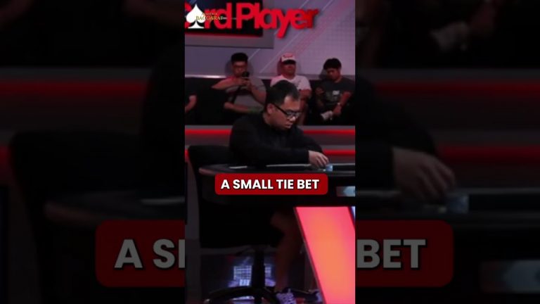 Advanced Players Don’t Use This Bet #shorts #casino #baccarat