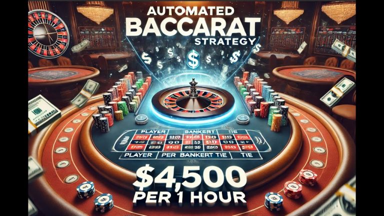 Automated Baccarat Strategy: Generate $4,500 in Earnings Every Hour