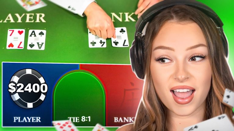 BIGGEST RUN ON BACCARAT EVER! – Rosie Mae