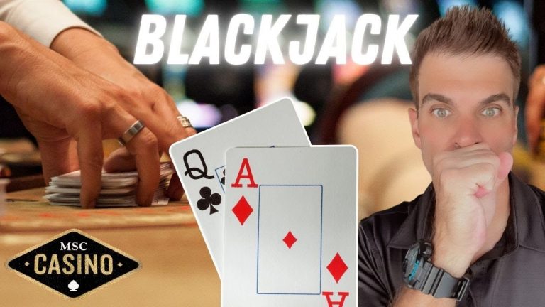 CRAZY BACK AND FORTH WITH THE BLACKJACK DEALER!