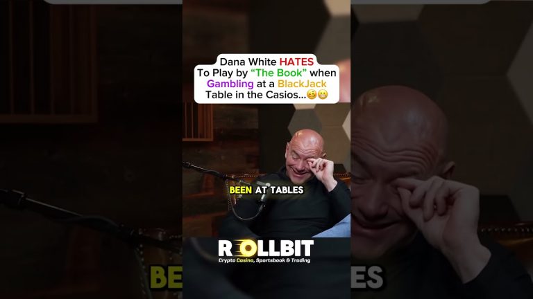 Dana HATES this book #casino #gambling #lasvegas #dana #danawhite #blackjack #baccarat #poker