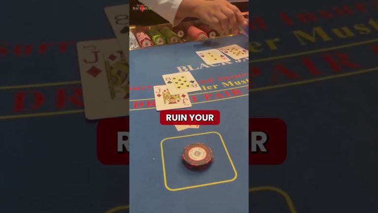 Don’t Bet Impulsively! #shorts #casino #baccarat