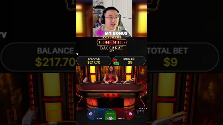 DukeOfDegens Running It Up On Xxxtreme Baccarat!!! #baccarat #gambling #casino