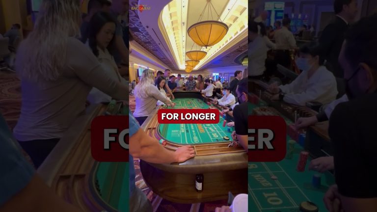 Flat Betting Is Stronger Than You Think #shorts #casino #baccarat