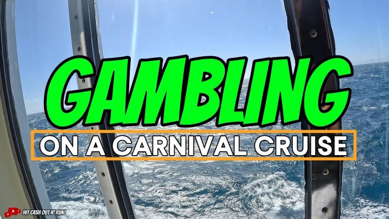 GAMBLING ON THE CARNIVAL MIRACLE CRUISE SHIP : FINAL DAY