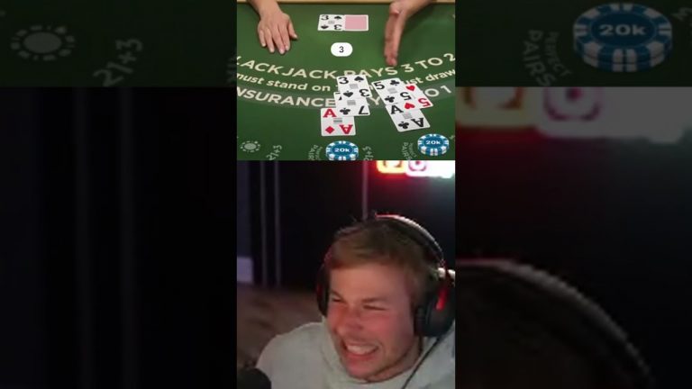 HOLY FU*K! #highlights #blackjack #casino #xposed