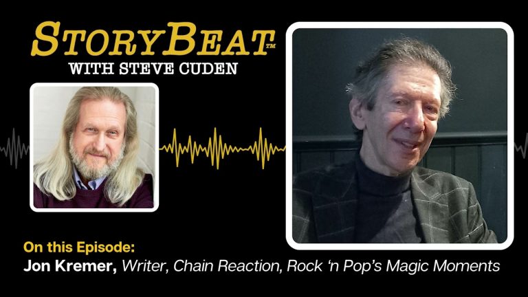 Jon Kremer, Writer, Chain Reaction – StoryBeat with Steve Cuden: Episode 319