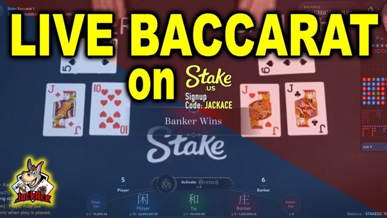 LIVE BACCARAT – learn Baccarat with Jack Haze!