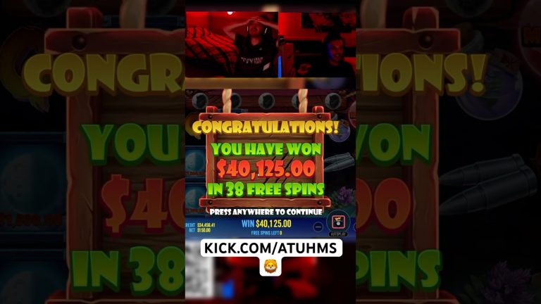 My BIGGEST WIN on slots EVER! #slots #gambling #casino #blackjack #baccarat #cryptocurrency