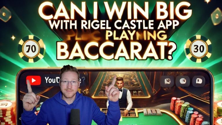 Playing Baccarat with Rigel castle app Strategies