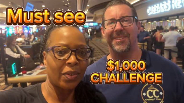 Power Pressing $1,000 Crapless Challenge: Must See Sandie’s Epic Roll