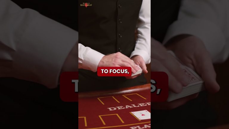 Stay Calm In High Stakes Games #shorts #casino #baccarat