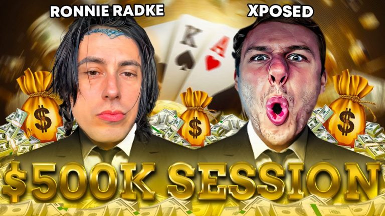 TAKING OVER THE CASINO WITH RONNIE RADKE! ($500,000 SESSION)