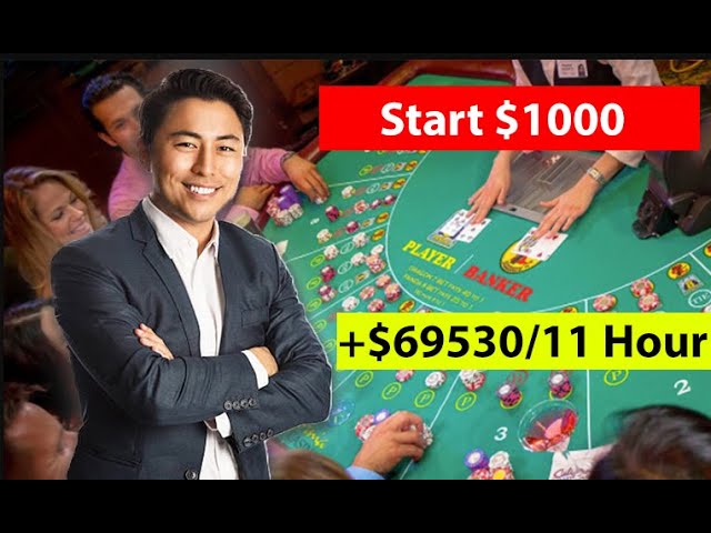 The Perfect Baccarat Strategy: Turn $1,000 into $70,000 in Just 11 Hours