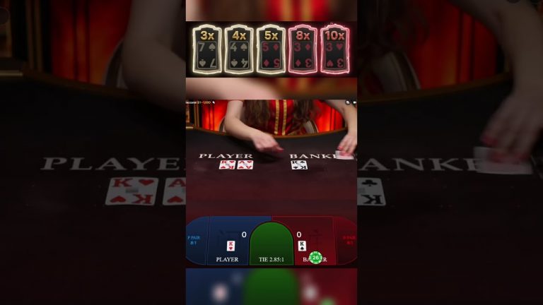 We Hit BIG on Lightning Baccarat