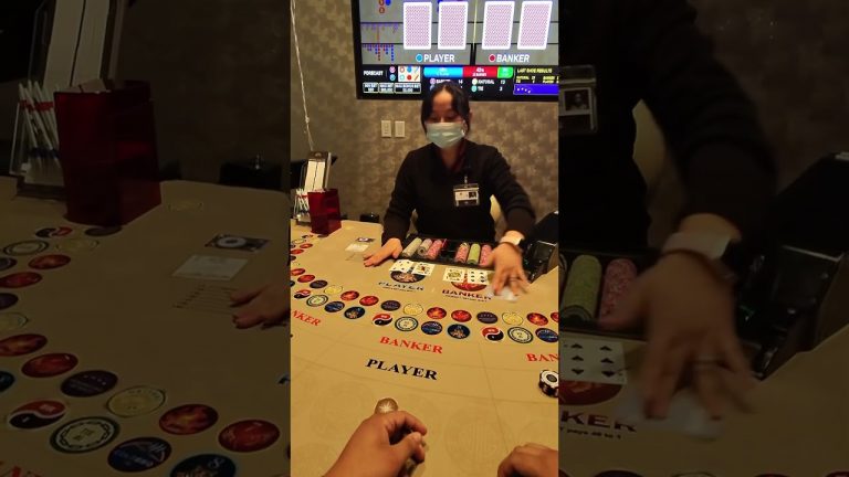 $600 PLAYER BET BACCARAT MISSED 25-1 PANDA BONUS. #baccarat #gambling #casino #comedy