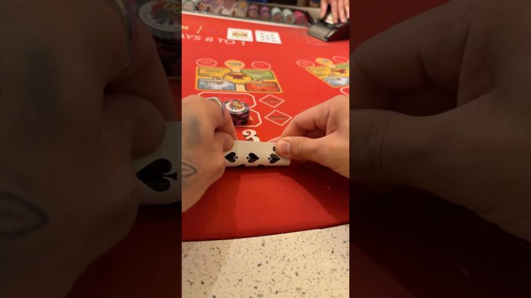 $600 on one hand of baccarat #casino #gamble #gambling #baccarat #lasvegas