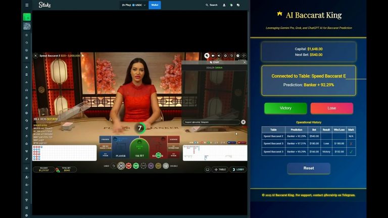 A Historic Turning Point: From $1,000 to $100,000/Day with AI in Baccarat