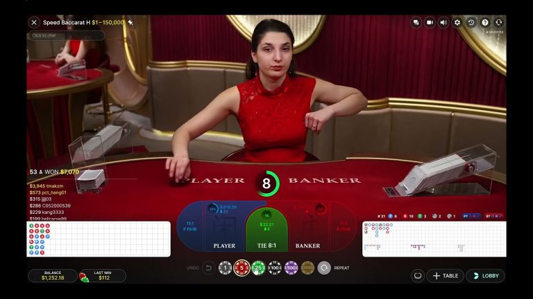 Baccarat Live Online Casino Session | Online Game by Evolution