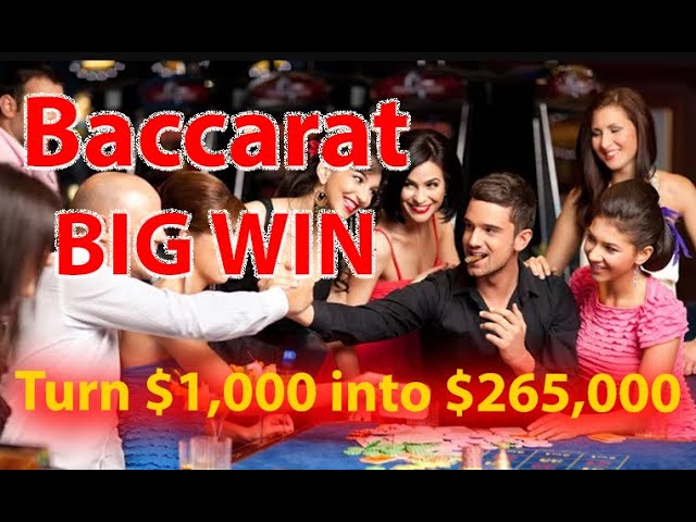 Baccarat Strategies: How to Make $265,000 from $1,000 *NEW 2025*