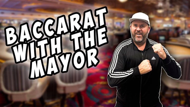 Banking on Baccarat: The Mayor’s Table! | Jackpot Slot Spot