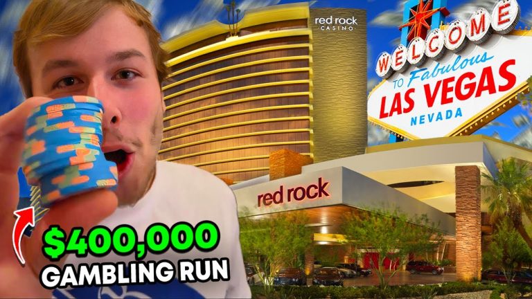 CRAZIEST GAMBLING RUN OF MY LIFE IN VEGAS! (RED ROCK CASINO)