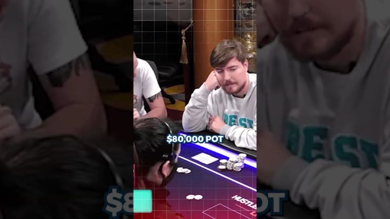 He Kissed The Dealer?! #shorts #casino #poker