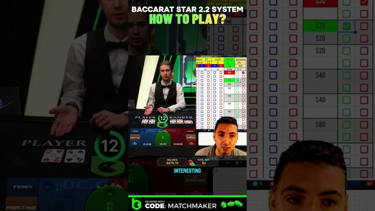 How To Play The Baccarat Star System #baccarat